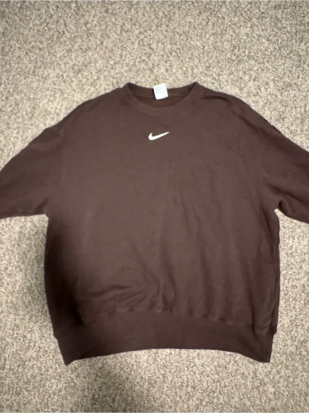 Nike Brown Crewneck Sweatshirt